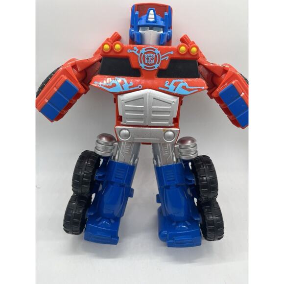Playskool Transformers Rescue Bots Optimus Prime 10" inch action figure 2012 - Picture 1 of 10